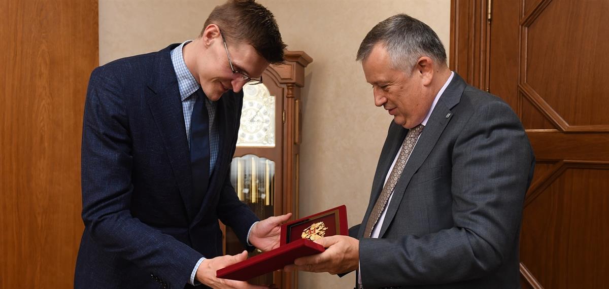 Андрей Кириленко встретился с губернатором Ленинградской области